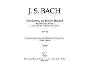 Bach: Kantate BWV 62  Nun komm, der Heiden Heiland  (Orgel)