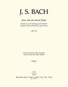 Bach: Kantate BWV 78  Jesu, der du meine Seele (Orgel)