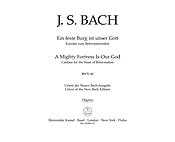 Bach: Kantate BWV 80  Ein Feste Burg Ist Unser Gott (Orgel)