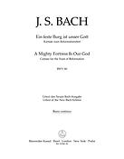 Bach: Kantate BWV 80  Ein Feste Burg Ist Unser Gott (Cello/Kontrabas/Basso-Continuo)