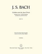 Bach: Kantate BWV 91  Gelobet seist du, Jesu Christ (Cello/Kontrabas/Basso-Continuo)