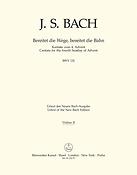 Bach: Kantate BWV 132  Bereitet die Wege, bereitet die Bahn (Viool 2)