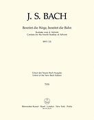 Bach: Kantate BWV 132  Bereitet die Wege, bereitet die Bahn (Altviool)