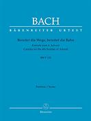Bach: Kantate BWV 132  Bereitet die Wege, bereitet die Bahn Partituur