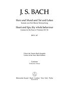 Bach: Kantate BWV 147  Herz und Mund und Tat und Leben (Cello/Kontrabas/Basso-Continuo)
