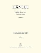 Handel: Zadok the priest HWV 258 (Viool 1)