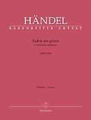 Handel: Zadok The Priest HWV 258