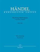 Handel: The King shall rejoice HWV 260 (Vocal Score)