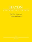 Jospeh Haydn: Late Piano Sonatas