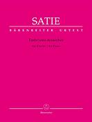 Erik Satie: Embryons Desseches for Piano
