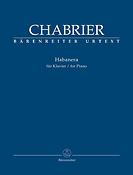 Emmanuel Chabrer: Habanera for Piano
