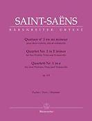 Saint-Saens: Quartet for two Violins, Viola and Violoncello no. 1 in E minor op. 112