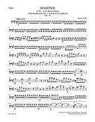 Joseph Haydn: Symphony F-sharp minor Hob. I:45 Farewell Symphony (Kontrabas)