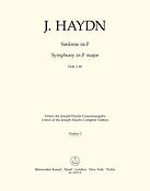 Joseph Haydn: Symphony F major Hob. I:89 (Viool 1)