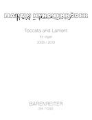Toccata and Lament For Organ