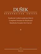 Dusek: Complete Sonatas For Keyboard Vol. 2