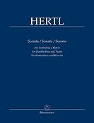 Hertl: Sonata for Double Bass and Piano
