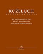 Leopold Kozeluch: Six Easy Sonatas for Piano