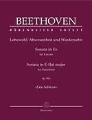 Beethoven: Sonata for Pianoforte in E-flat major op. 81a Les Adieux