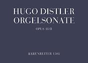 Distler: Orgelsonate (Trio) (1939)