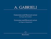 Canzonen und Ricercari Ariosi - Canzonas and Ricarcari Ariosi