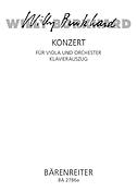 Konzert fuer Viola und Orchester (1953)