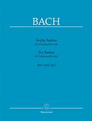 Bach: Sechs Suiten fuer Violoncello solo BWV 1007-1012 (Cello)