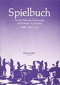 Spielbuch fuer ein Melodieinstrument und Klavier Band 1