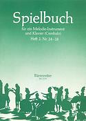 Spielbuch fuer ein Melodieinstrument und Klavier Band 2