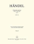Handel: Concerto grosso B-flat major HWV 312 (Viool 1)