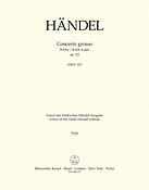 Handel: Concerto grosso B-flat major HWV 313 (Altviool)