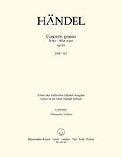 Handel: Concerto grosso B-flat major HWV 313 (Cello)