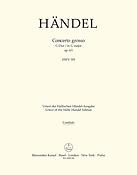 Handel: Concerto grosso G-Dur op. 6/1 HWV 319 (Klavecimbel)