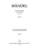 Handel: Concerto grosso F-Dur op. 6/2 HWV 320 (Hobo 2)