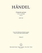 Handel: Concerto grosso F-Dur op. 6/2 HWV 320 (Viool 2)