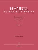 Handel: Concerto grosso a-Moll op. 6/4 HWV 322 (Partituur)