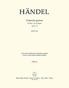 Handel: Concerto grosso D-Dur op. 6/5 HWV 323 (Hobo 2)