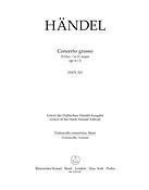 Handel: Concerto grosso D-Dur op. 6/5 HWV 323 (Cello)