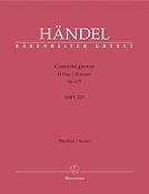 Handel: Concerto grosso D-Dur op. 6/5 HWV 323 (Partituur)