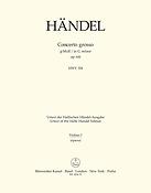 Handel: Concerto grosso g-Moll op. 6/6 HWV 324 (Viool 1)