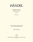 Handel: Concerto grosso g-Moll op. 6/6 HWV 324 (Viool 2)