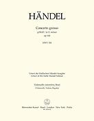 Handel: Concerto grosso g-Moll op. 6/6 HWV 324 (Cello)