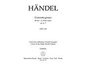 Handel: Concerto grosso B-Dur op. 6/7 HWV 325 (Klavecimbel)