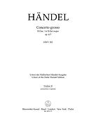 Handel: Concerto grosso B-Dur op. 6/7 HWV 325 (Viool 2)