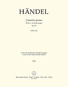 Handel: Concerto grosso B-Dur op. 6/7 HWV 325 (Altviool)