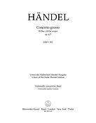 Handel: Concerto grosso B-Dur op. 6/7 HWV 325 (Cello)