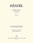 Handel: Concerto grosso F major op. 6/9 HWV 327 (Cello)