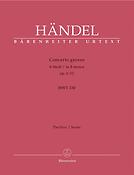 Handel: Concerto grosso HWV 330 (Partituur)