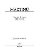Bohuslav Martinu: Rhapsody-Concerto