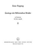 Gesänge der Böhmischen Brüder in Variationen (1963). Heft 2